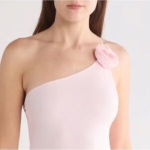 AFRM Katie Roesette pink bodysuit